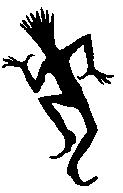 Dancing Dude, the official HS logo.