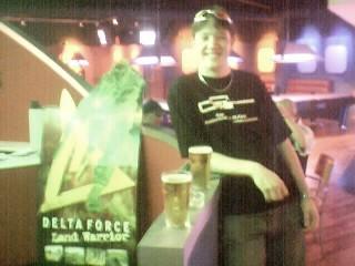 Nase_2K shows off his new COF-HS T-shirt.