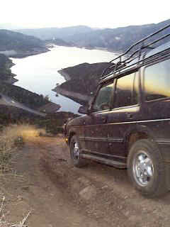Nice view, but don't tell Short Arse's parents what we do with their car!