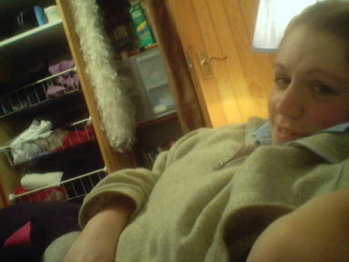 This is Tams in bed.