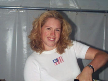 This is Tams at a party. Note that she's about three years younger in this picture than the other one.