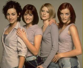 Helloooo B*Witched. And a big hello to the one on the far right.